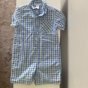 Janie and Jack Boys Romper